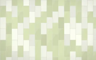 Matcha House Stacked Tiles — light white and green tile background