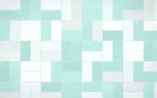 Miami Deco Basketweave Tiles — light white and teal tile background