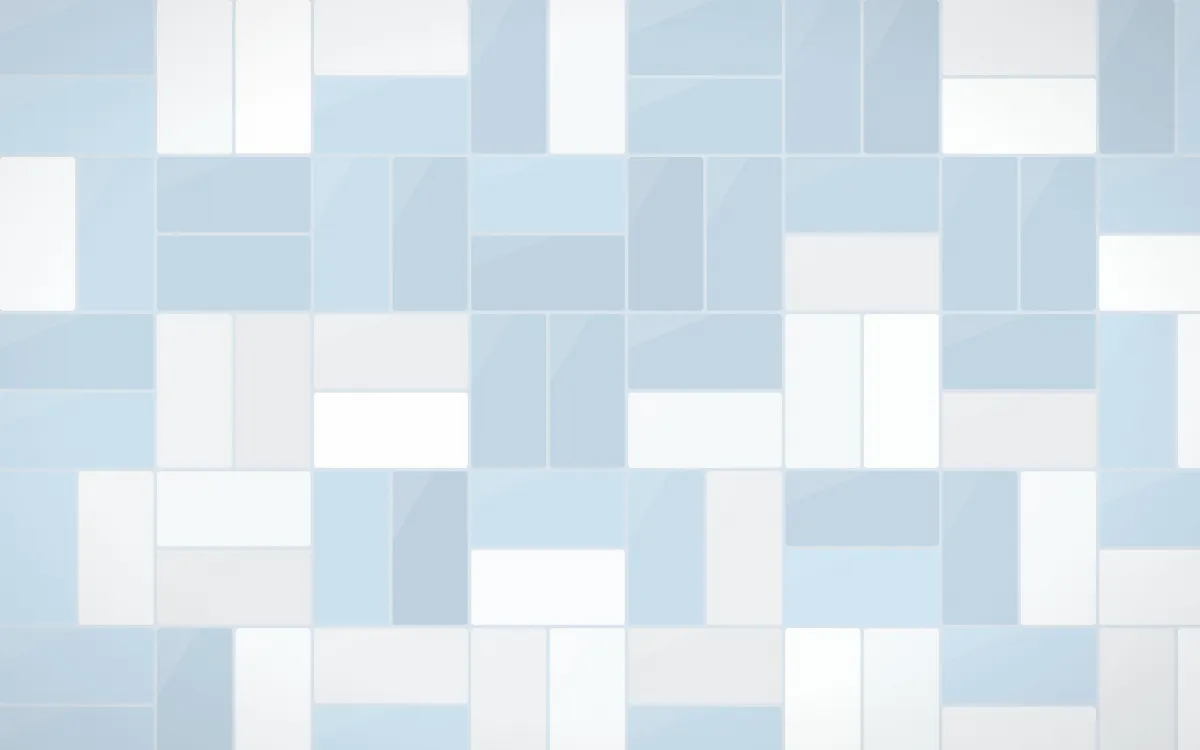 Ming Porcelain Basketweave Tiles — light white and blue tile background