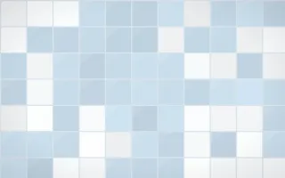 Ming Porcelain Square Tiles — light white and blue tile background
