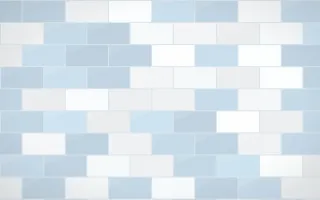 Ming Porcelain Subway Tiles — light white and blue tile background