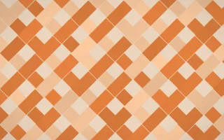 Momiji Maple Herringbone Tiles — colourful orange and beige tile background