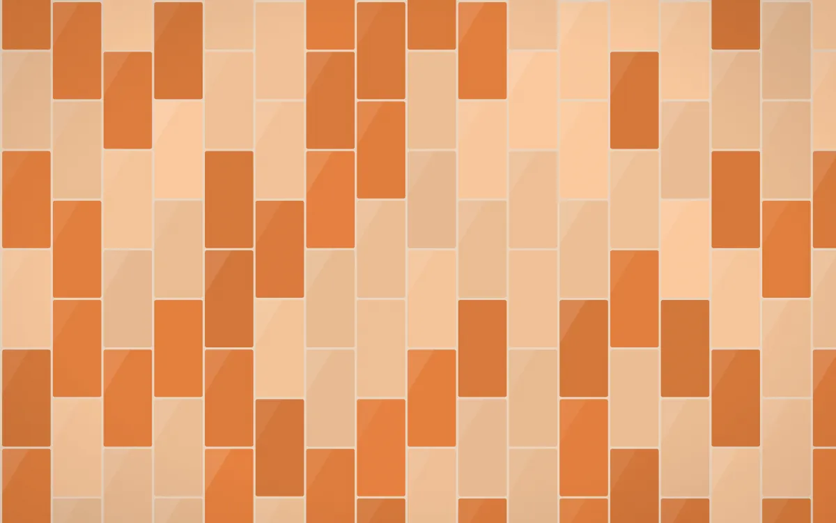 Momiji Maple Stacked Tiles — colourful orange and beige tile background