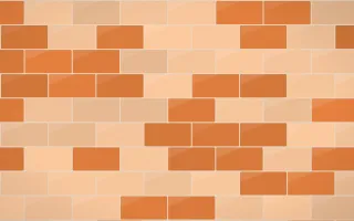 Momiji Maple Subway Tiles — colourful orange and beige tile background