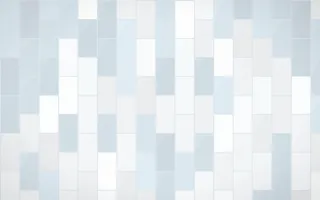 Montréal Hiver Stacked Tiles — light white and blue tile background