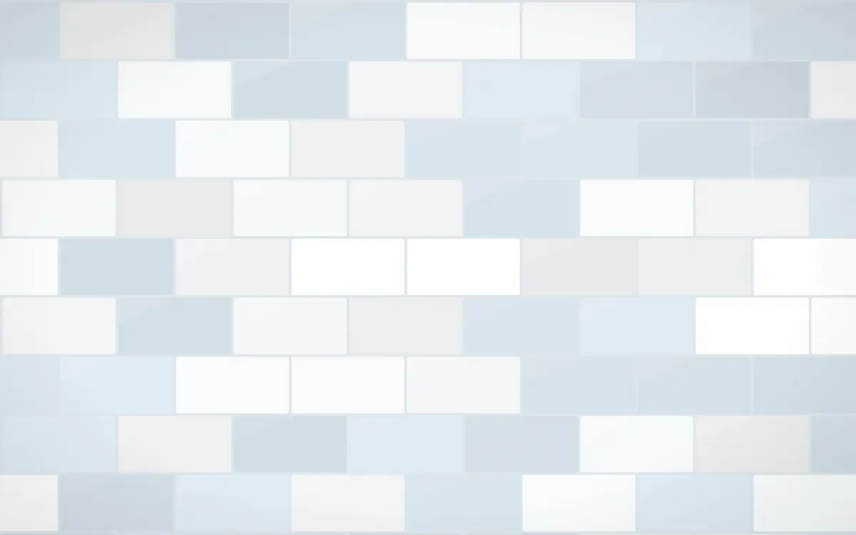 Montréal Hiver Subway Tiles — light white and blue tile background