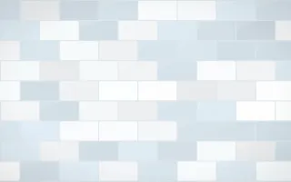 Montréal Hiver Subway Tiles — light white and blue tile background