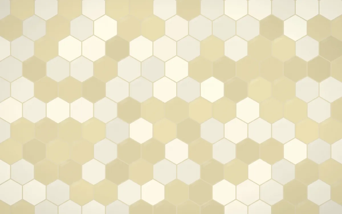 Nile Papyrus Hex Tiles — light beige tile background