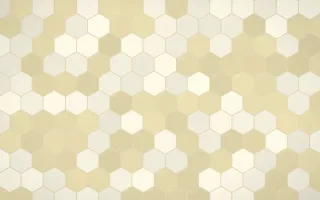 Nile Papyrus Hex Tiles — light beige tile background