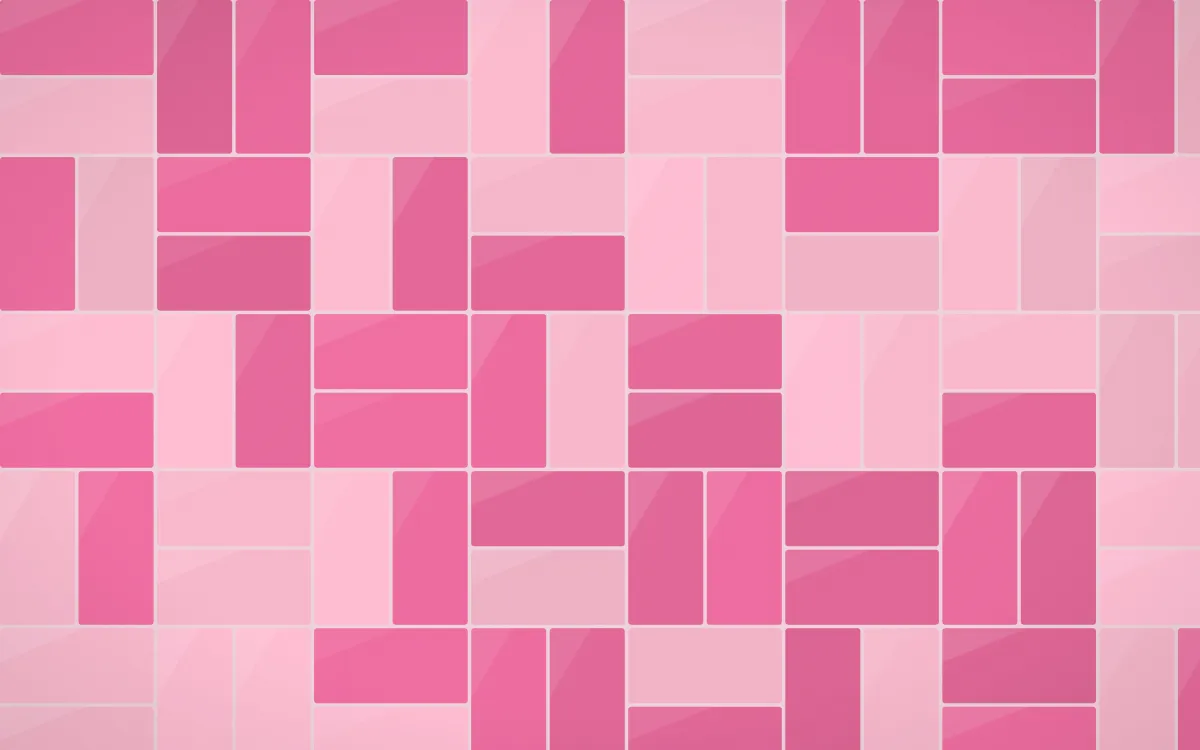 Oaxaca Pink Basketweave Tiles — colourful pink tile background