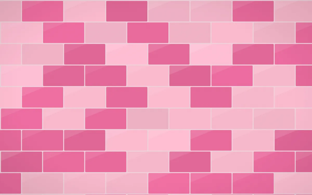Oaxaca Pink Subway Tiles — colourful pink tile background
