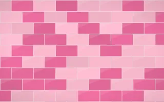 Oaxaca Pink Subway Tiles — colourful pink tile background