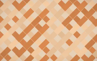 Outback Clay Herringbone Tiles — colourful orange and beige tile background