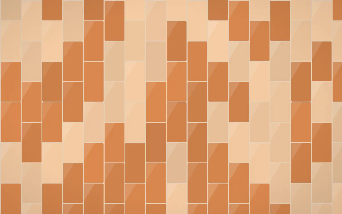 Outback Clay Stacked Tiles — colourful orange and beige tile background