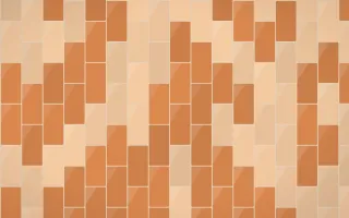 Outback Clay Stacked Tiles — colourful orange and beige tile background