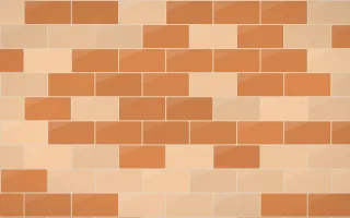 Outback Clay Subway Tiles — colourful orange and beige tile background