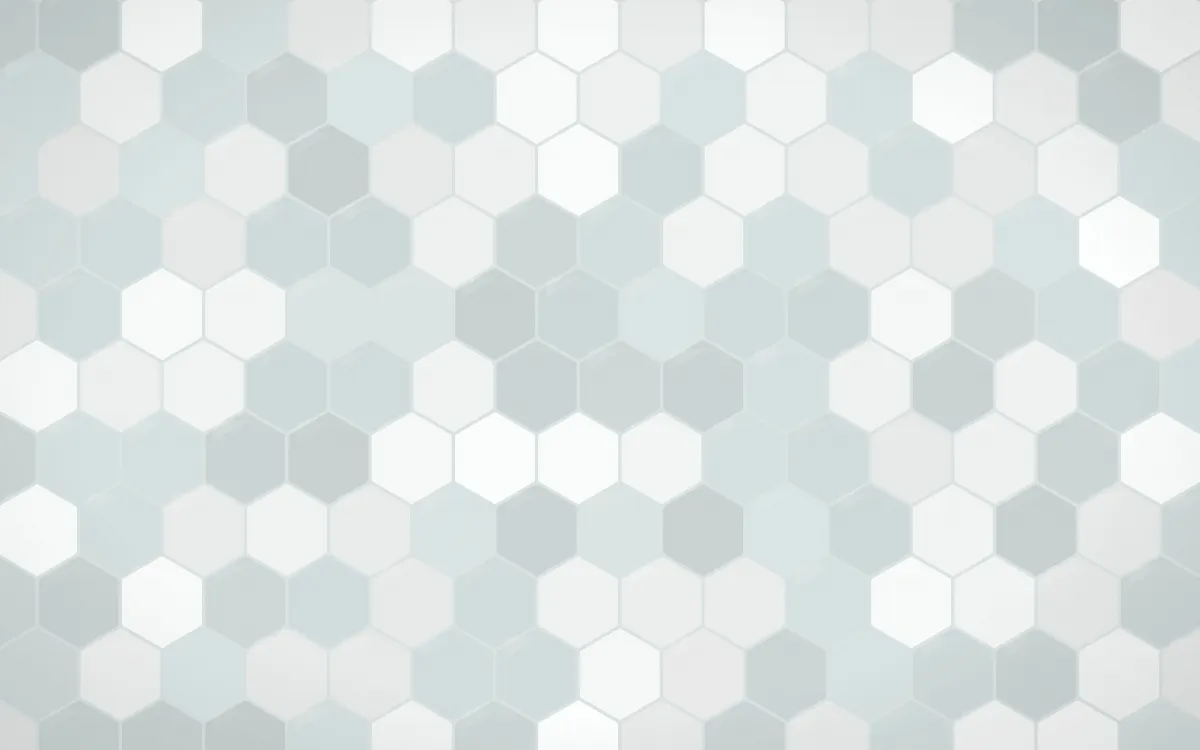 Pacific Fog Hex Tiles — light white and grey tile background