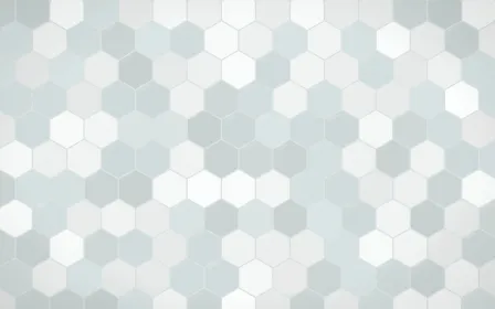 Pacific Fog Hex Tiles — light white and grey tile background
