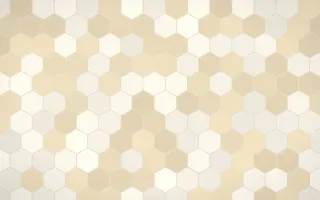 Pampas Cream Hex Tiles — light beige tile background