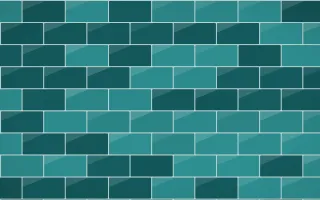 Peacock Court Subway Tiles — dark teal tile background