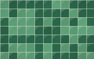 Persian Garden Square Tiles — dark green tile background