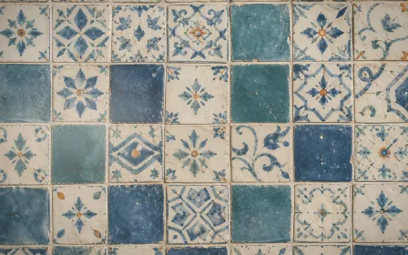 Tiles Matte Daylight — light white and beige tile background