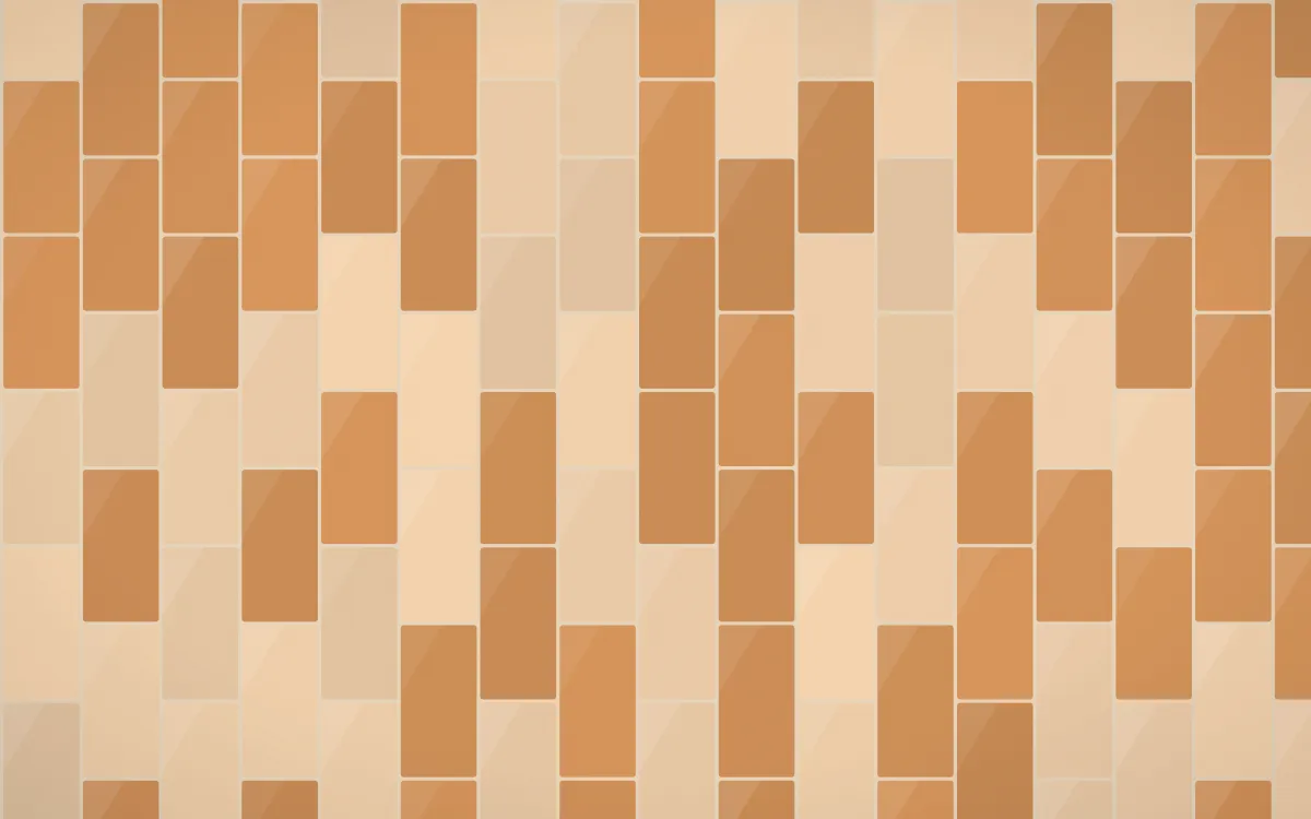 Porto Terra Stacked Tiles — colourful beige and orange tile background
