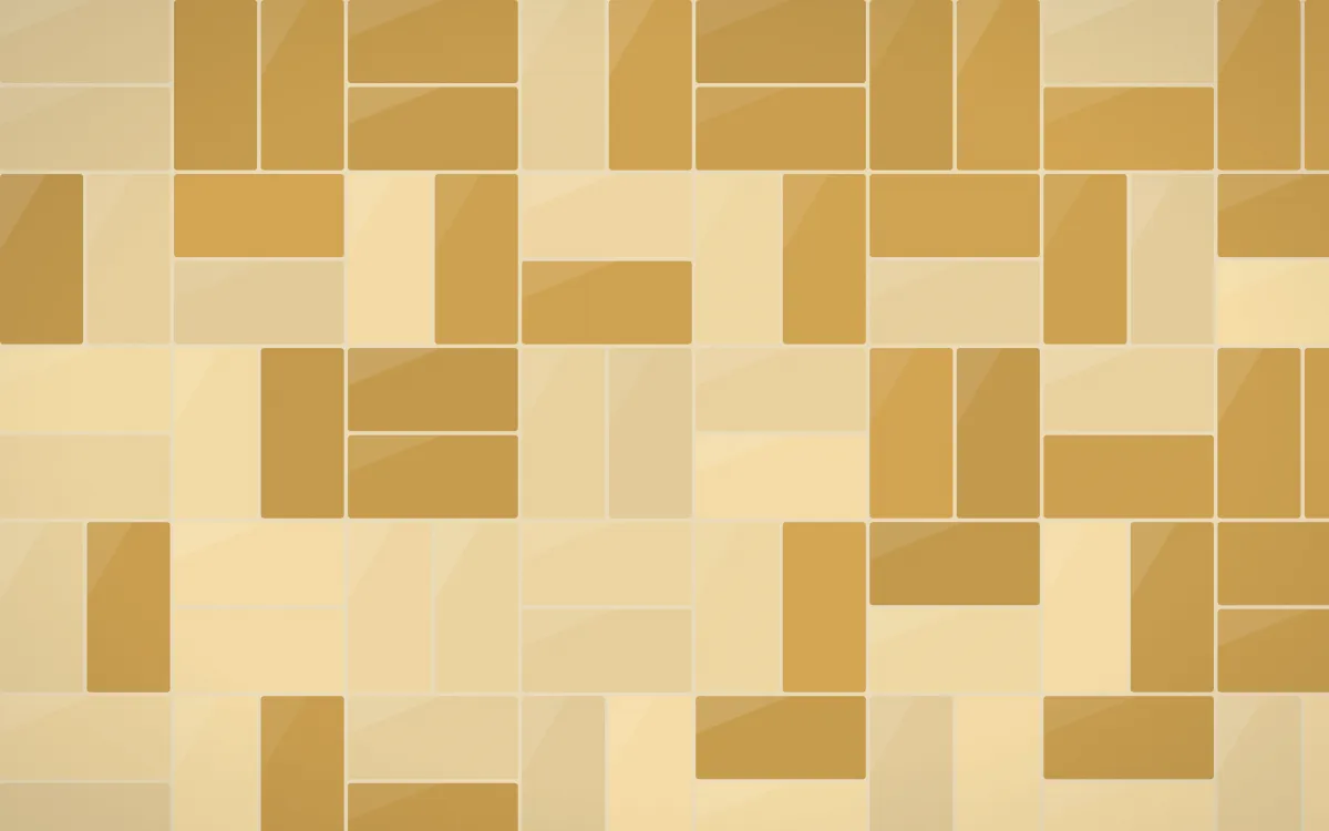 Prague Gold Basketweave Tiles — colourful beige and gold tile background