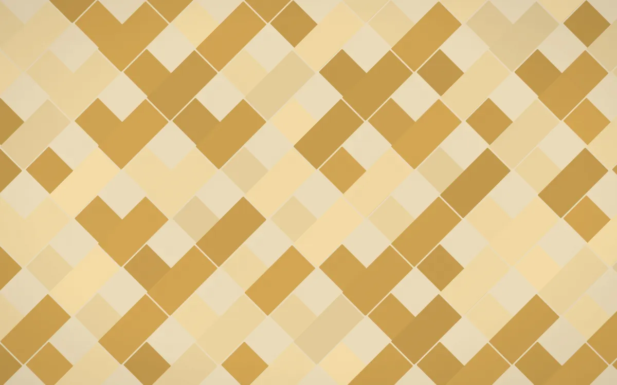 Prague Gold Herringbone Tiles — colourful beige and gold tile background