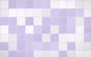 Provence Square Tiles — light white and purple tile background