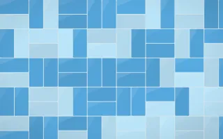 Côte d'Azur Basketweave Tiles — colourful blue tile background