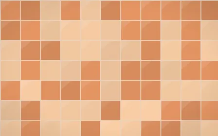 Sahara Dusk Square Tiles — colourful orange and beige tile background