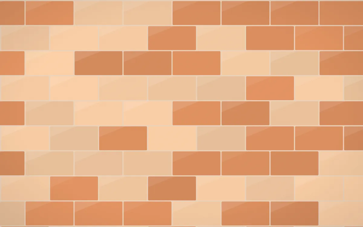 Sahara Dusk Subway Tiles — colourful orange and beige tile background