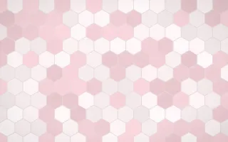 Sakura Paper Hex Tiles — light white and red tile background