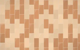 Santa Fe Adobe Stacked Tiles — colourful beige and orange tile background