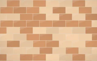Santa Fe Adobe Subway Tiles — colourful beige and orange tile background