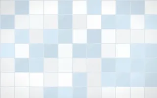 Santorini Square Tiles — light white and blue tile background