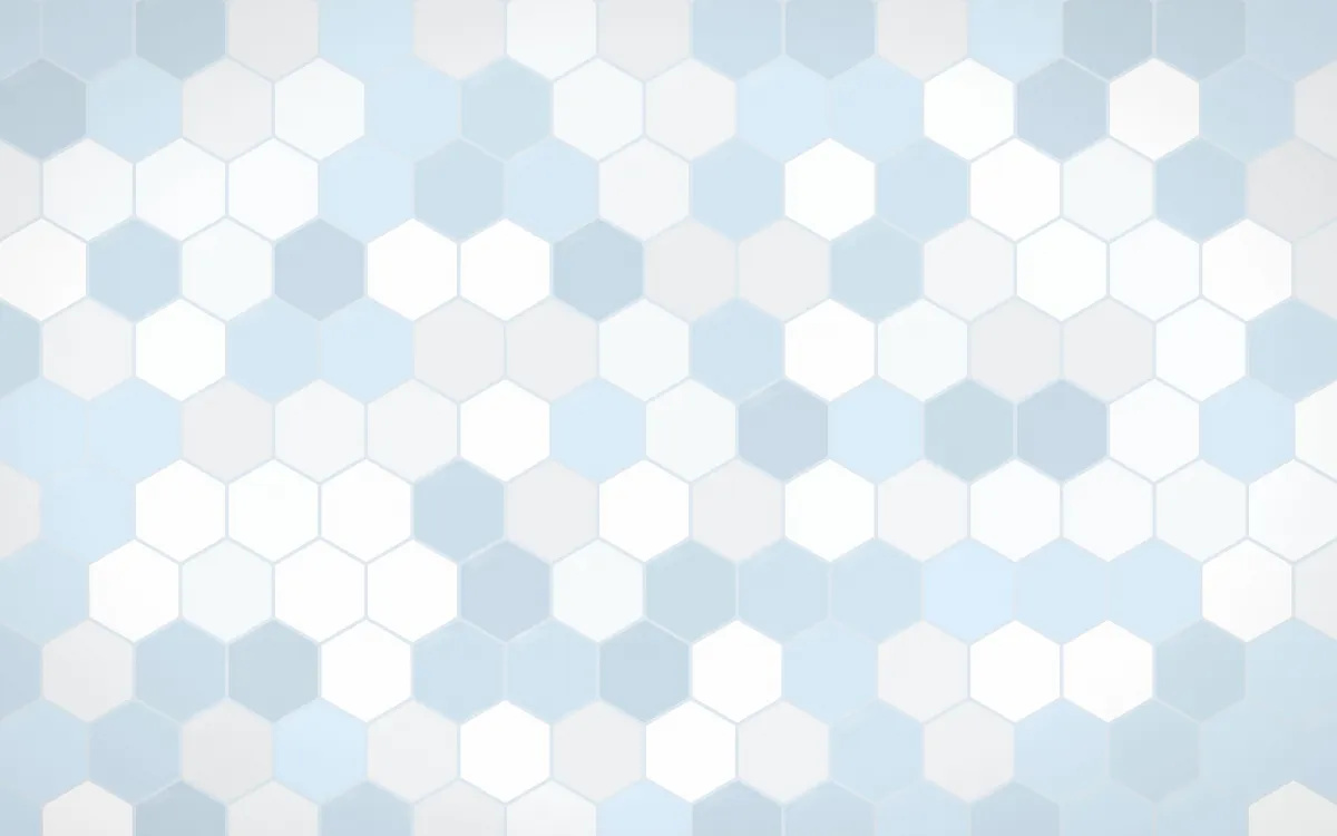 Santorini Hex Tiles — light white and blue tile background