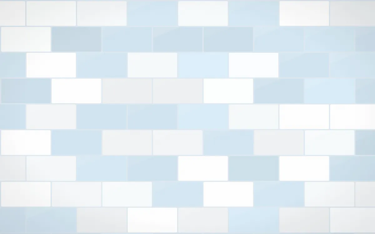 Santorini Subway Tiles — light white and blue tile background