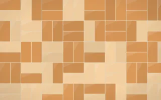 Savanna Clay Basketweave Tiles — colourful orange and beige tile background