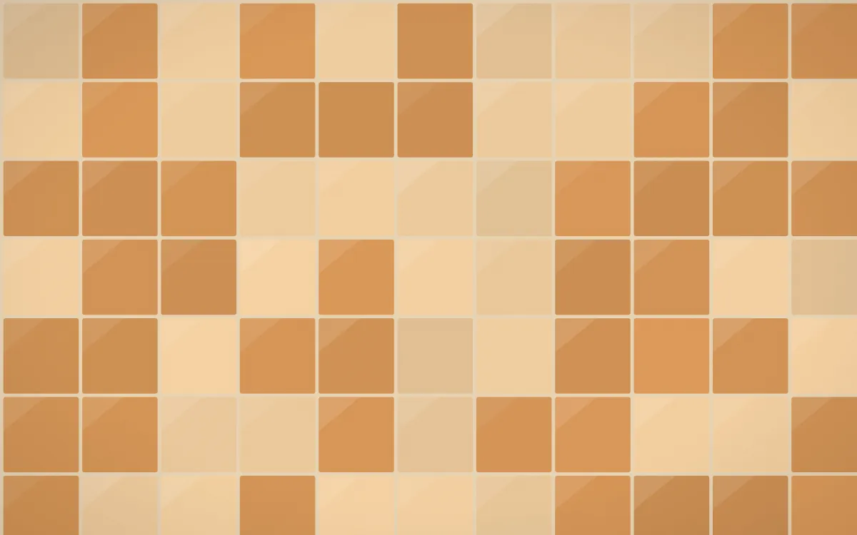 Savanna Clay Square Tiles — colourful orange and beige tile background