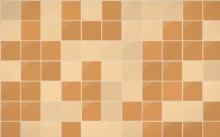 Savanna Clay Square Tiles — colourful orange and beige tile background