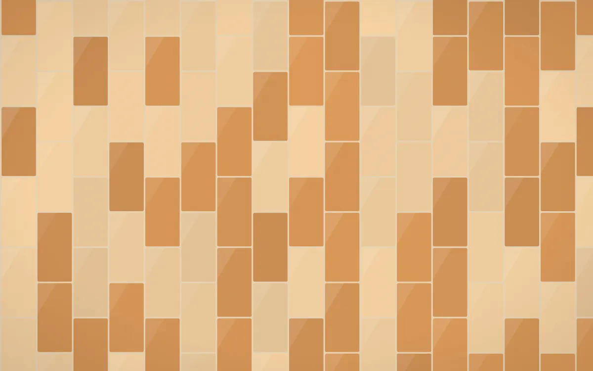 Savanna Clay Stacked Tiles — colourful orange and beige tile background