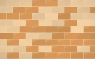 Savanna Clay Subway Tiles — colourful orange and beige tile background