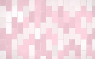 Seoul Blossom Stacked Tiles — light white, pink and red tile background