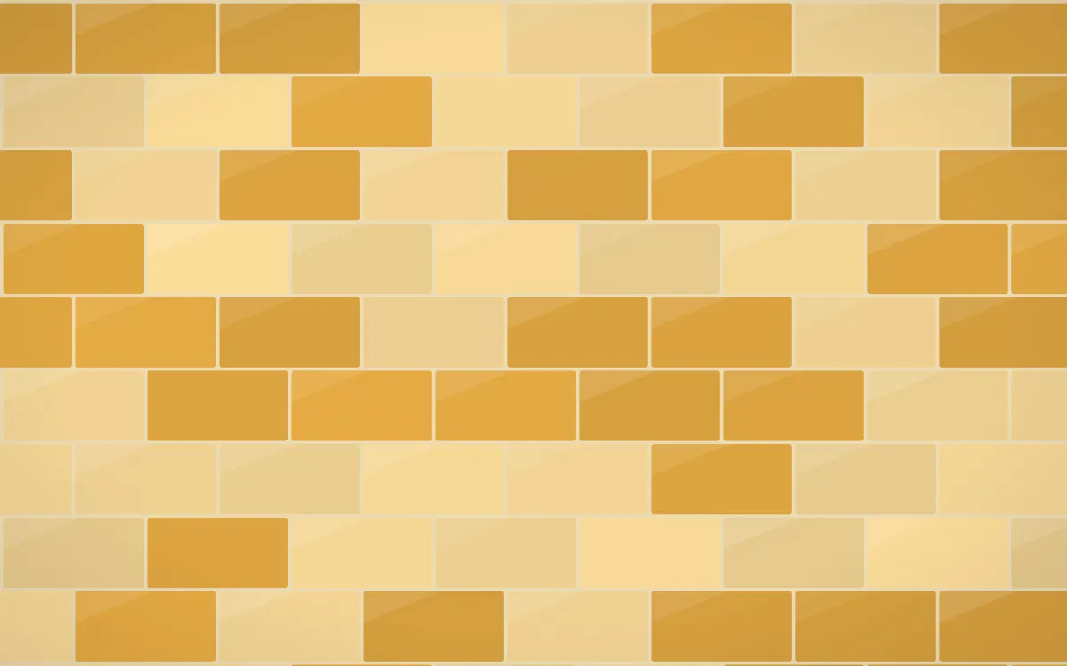 Sevilla Ochre Subway Tiles — colourful yellow, gold and beige tile background