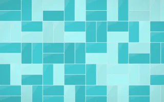 Tahiti Lagoon Basketweave Tiles — colourful teal tile background