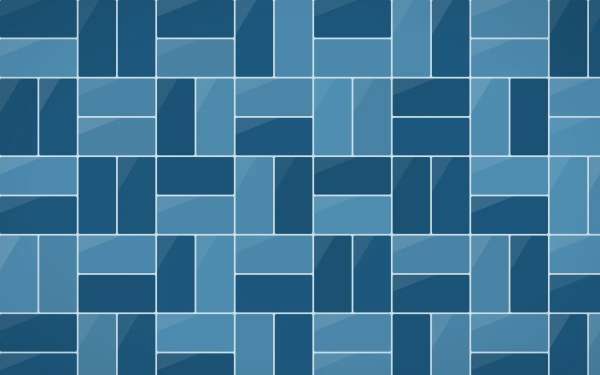 Titicaca Basketweave Tiles — dark blue tile background