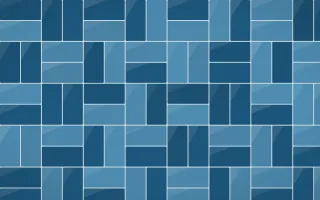 Titicaca Basketweave Tiles — dark blue tile background