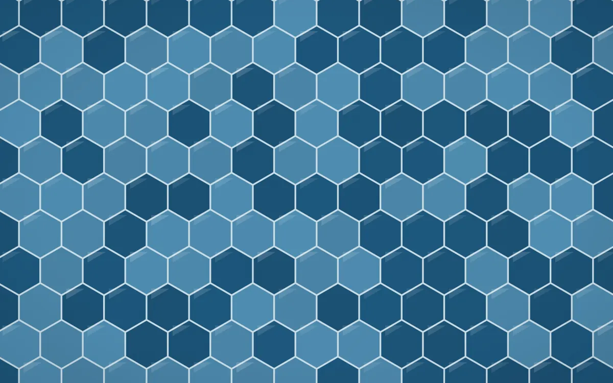 Titicaca Hex Tiles — dark blue tile background